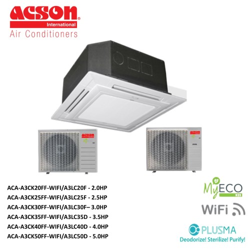 Acson Ceiling Cassette Built In Wifi Non Inverter R Air Conditioner